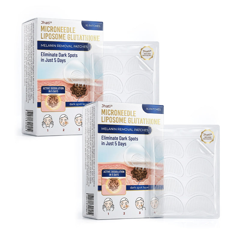 Jhati® MicroNeedle Liposome Glutathione Melanin Removal Patches