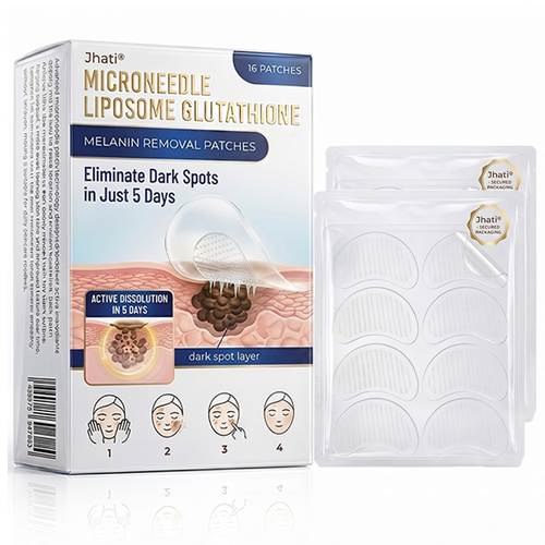 Jhati® MicroNeedle Liposome Glutathione Melanin Removal Patches