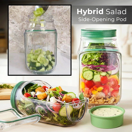 Jhati® Hybrid Salad Side-Opening Pod