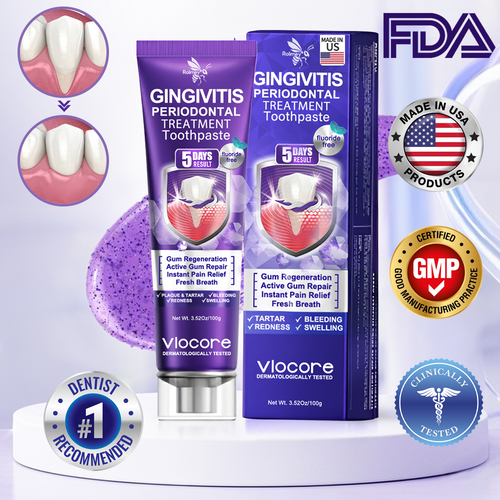 🦷Rolimey® VioCore Bee Venom Gingivitis & Periodontitis Treatment Toothpaste