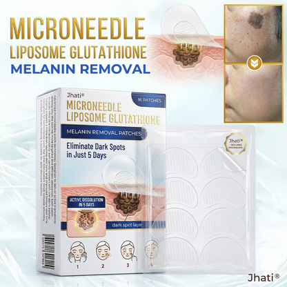 Jhati® MicroNeedle Liposome Glutathione Melanin Removal Patches