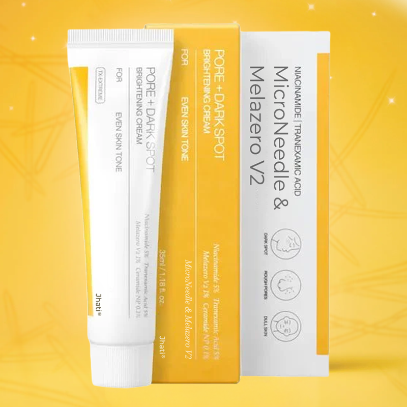 Jhati® MicroNeedle & Melazero V2 Dark Spot Brightening Cream