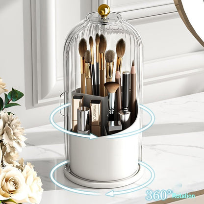 Jhati® Sliding Lid Organizer for Toothbrush, Toothpaste, Makeup Brushes